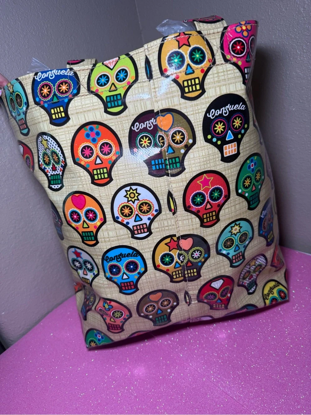 Consuela Sugar Skulls Basic Bag